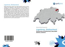 Capa do livro de Lignières, Switzerland 