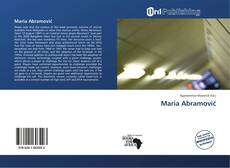 Maria Abramović kitap kapağı