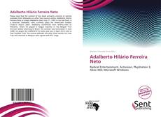 Capa do livro de Adalberto Hilário Ferreira Neto 
