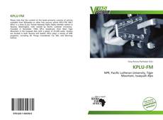 KPLU-FM kitap kapağı