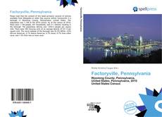 Capa do livro de Factoryville, Pennsylvania 