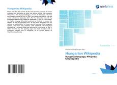 Bookcover of Hungarian Wikipedia