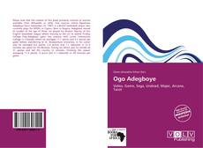Ogo Adegboye kitap kapağı