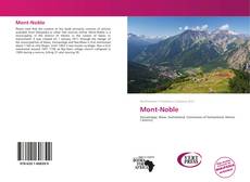 Capa do livro de Mont-Noble 