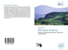 Montagny, Fribourg kitap kapağı