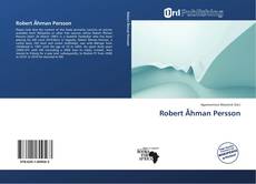 Capa do livro de Robert Åhman Persson 