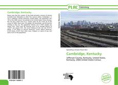 Cambridge, Kentucky kitap kapağı