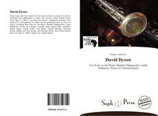 Bookcover of David Dyson