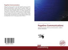Copertina di PageOne Communications