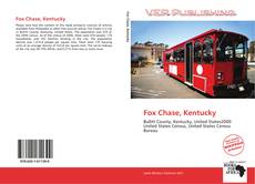 Capa do livro de Fox Chase, Kentucky 