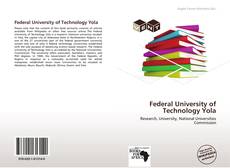 Buchcover von Federal University of Technology Yola