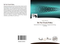 Capa do livro de Do Not Track Policy 