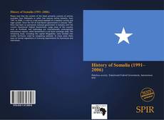 Buchcover von History of Somalia (1991–2006)