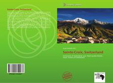 Buchcover von Sainte-Croix, Switzerland