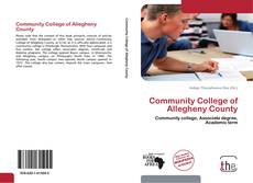 Обложка Community College of Allegheny County