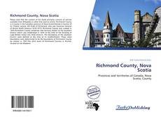 Capa do livro de Richmond County, Nova Scotia 