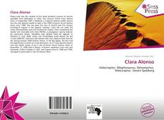 Portada del libro de Clara Alonso