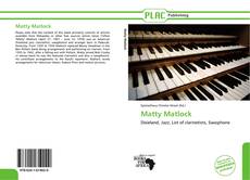 Capa do livro de Matty Matlock 