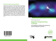 Bapatla Engineering College kitap kapağı