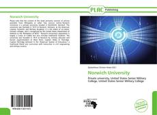 Norwich University kitap kapağı