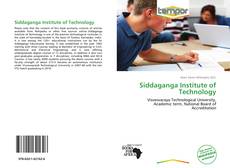 Portada del libro de Siddaganga Institute of Technology