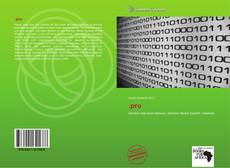 Bookcover of .pro