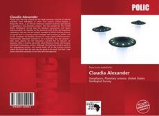 Portada del libro de Claudia Alexander