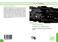Andrew B. Whinston kitap kapağı