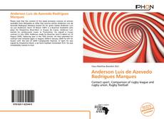 Anderson Luís de Azevedo Rodrigues Marques kitap kapağı