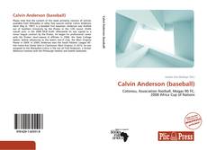 Bookcover of Calvin Anderson (baseball)
