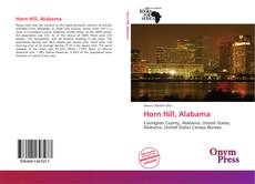 Bookcover of Horn Hill, Alabama