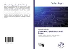 Couverture de Information Operations (United States)