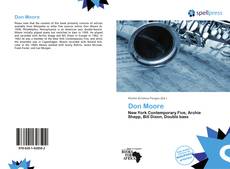 Bookcover of Don Moore