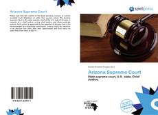 Bookcover of Arizona Supreme Court