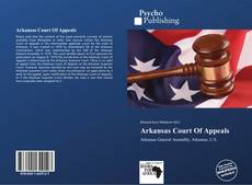 Buchcover von Arkansas Court Of Appeals