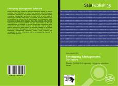Bookcover of Emergency Management Software