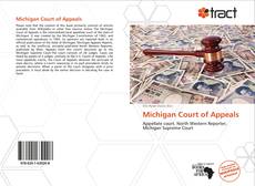 Bookcover of Michigan Court of Appeals