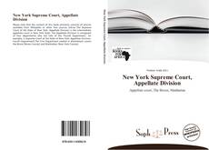 Обложка New York Supreme Court, Appellate Division