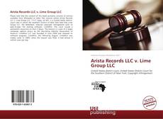 Buchcover von Arista Records LLC v. Lime Group LLC