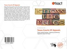 Bookcover of Texas Courts Of Appeals