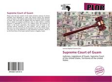 Capa do livro de Supreme Court of Guam 