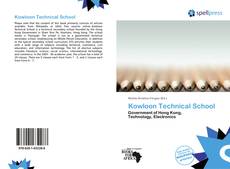 Bookcover of Kowloon Technical School