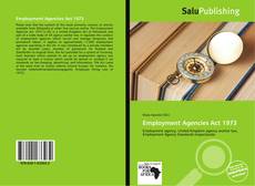 Employment Agencies Act 1973 kitap kapağı