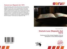 Borítókép a  Statute Law (Repeals) Act 1973 - hoz