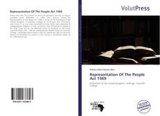 Couverture de Representation Of The People Act 1969