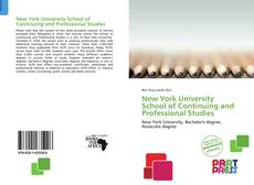 Portada del libro de New York University School of Continuing and Professional Studies