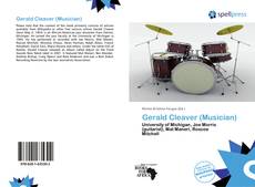 Bookcover of Gerald Cleaver (Musician)