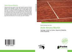 Capa do livro de Asier Arranz Martín 
