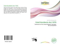 Обложка Fatal Accidents Act 1976