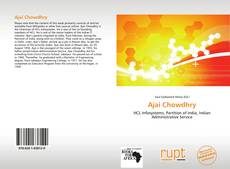 Buchcover von Ajai Chowdhry